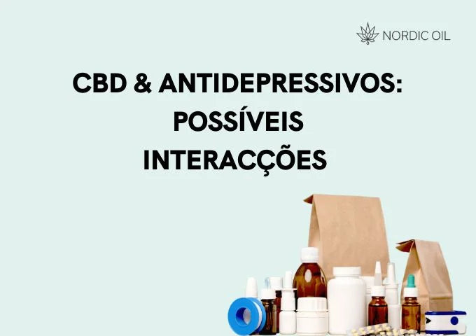 CBD e Antidepressivos possíveis interacções