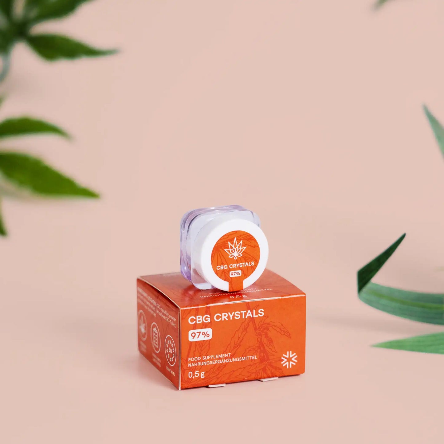 CBG Crystals - Embalagem e Produto