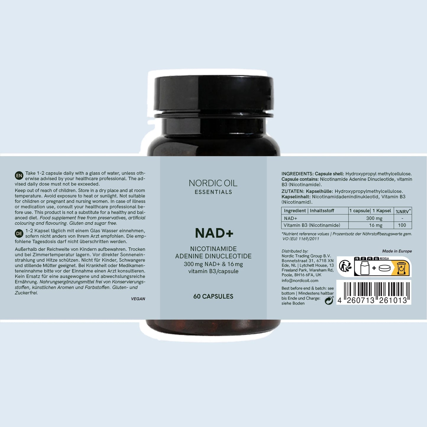 Cápsulas de NAD+