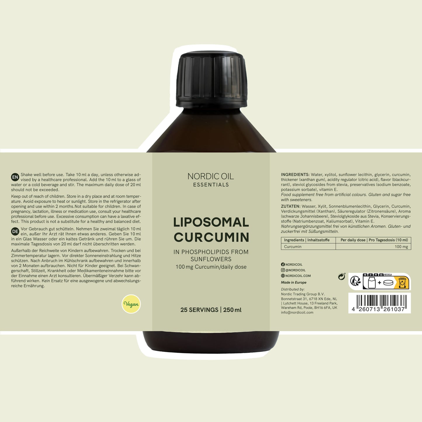 Curcumina lipossomal