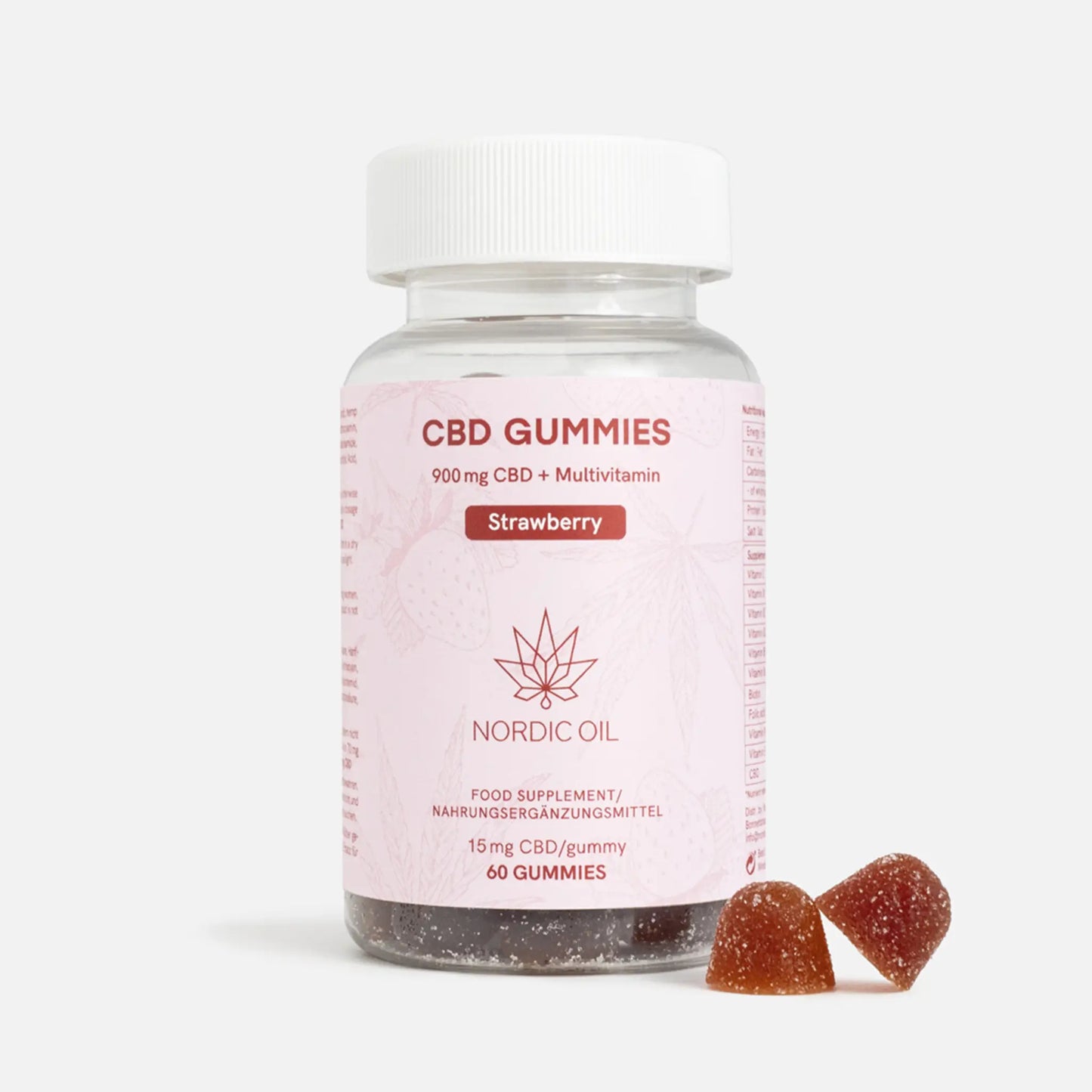 CBD Gummies (900mg) Morango