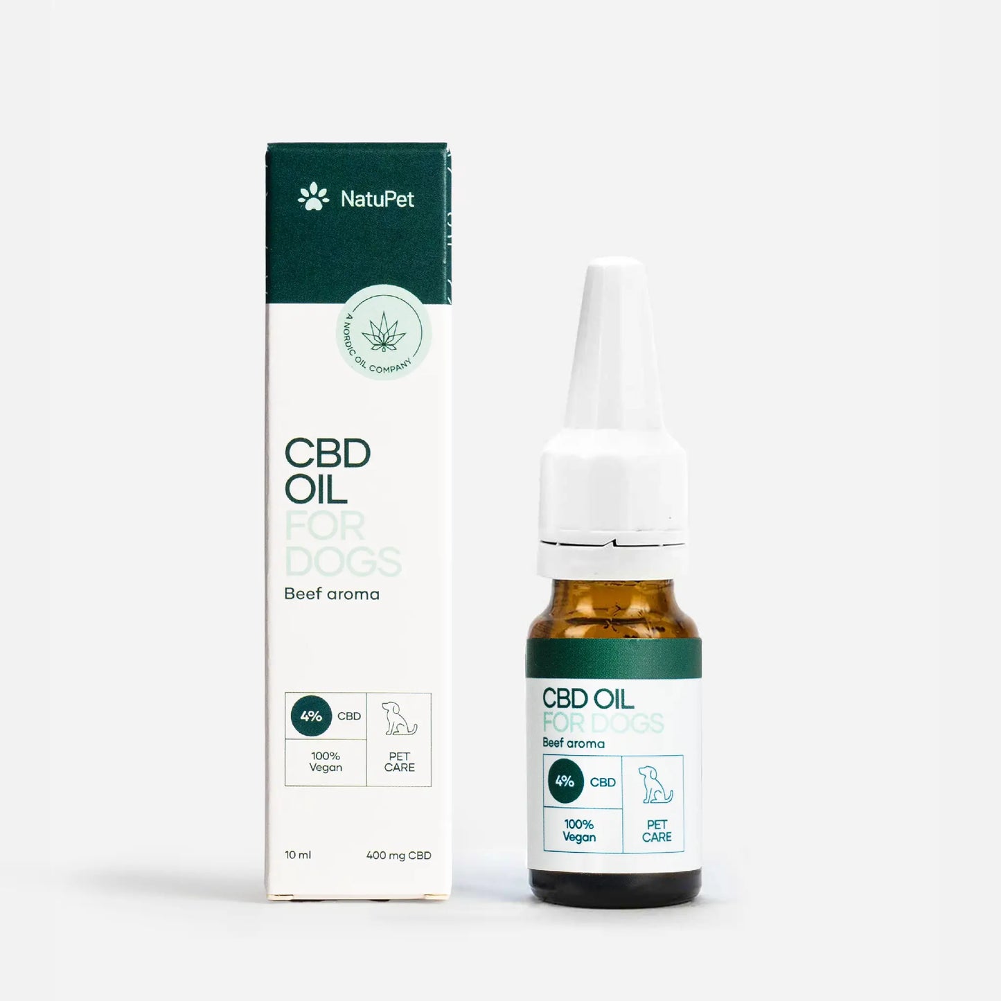 Óleo de CBD para Cachorros - Carne (4%)