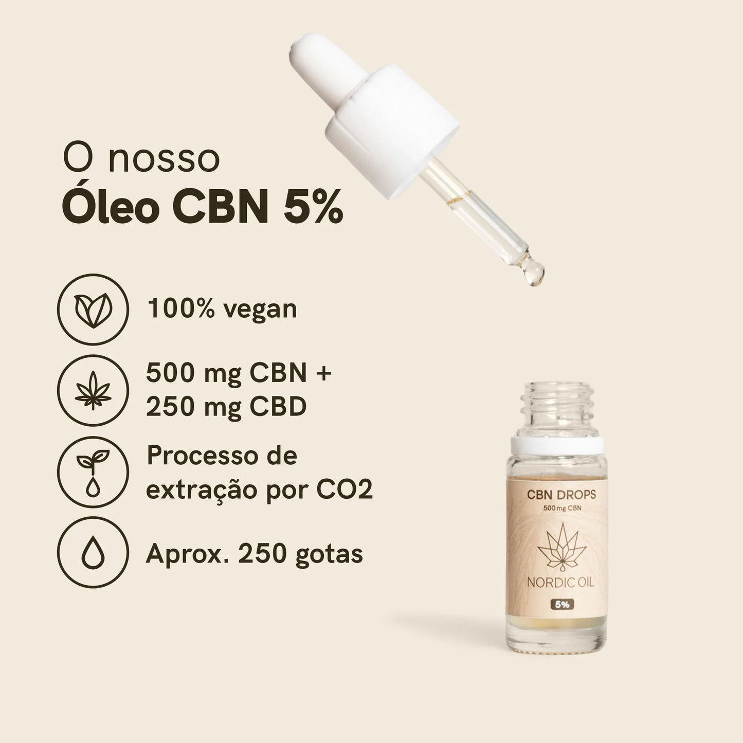 Óleo de CBN (5%)