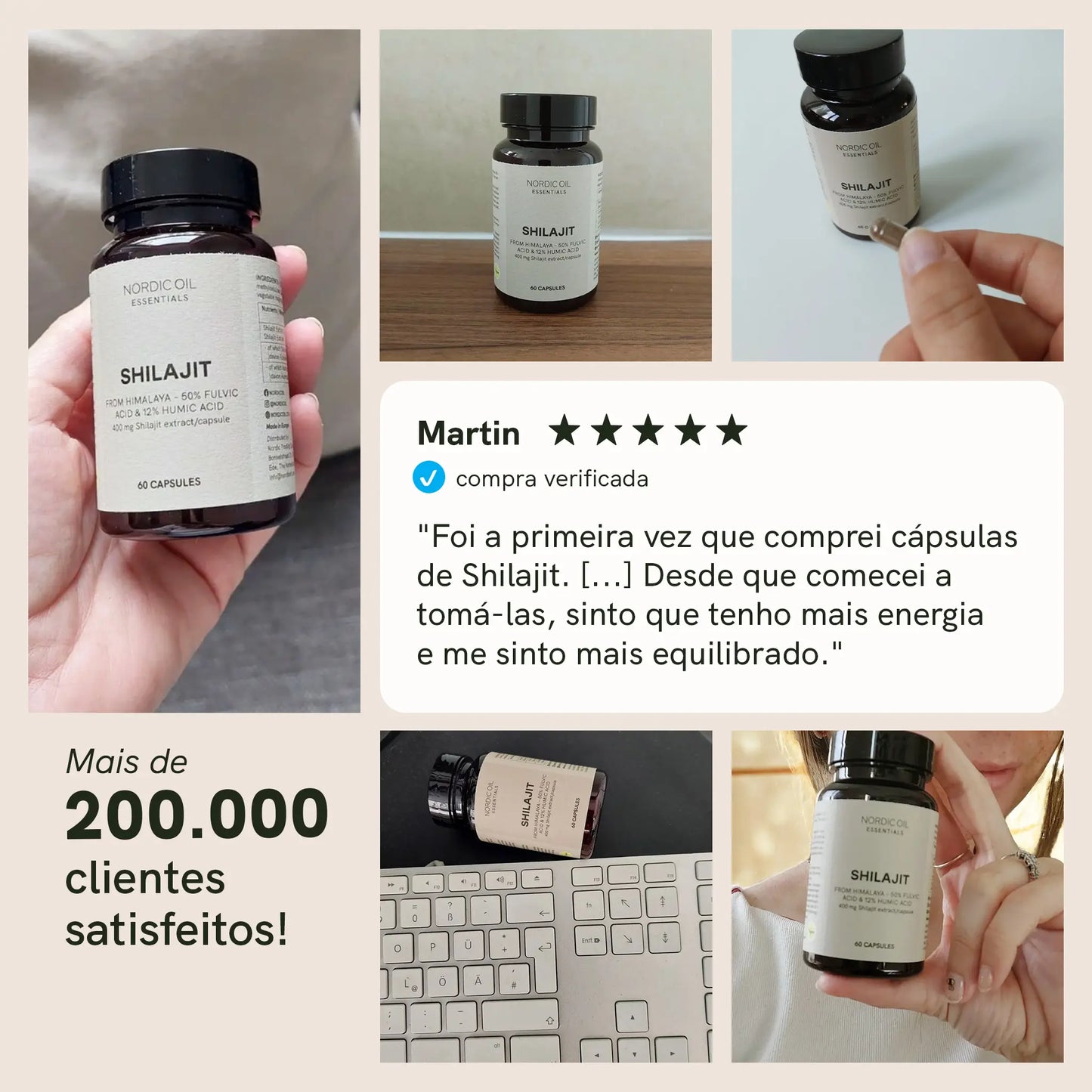 Cápsulas de Shilajit