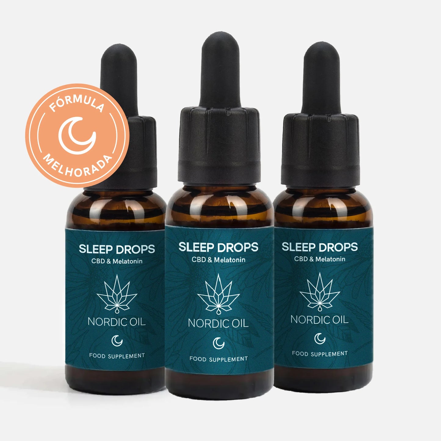 3 por 2 ofertas de cbd e gotas de melatonina para um sono melhor