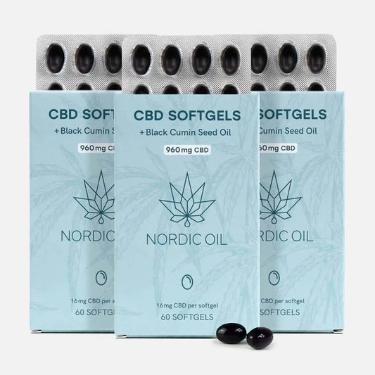 3POR2 Cápsulas de CBD (960mg)