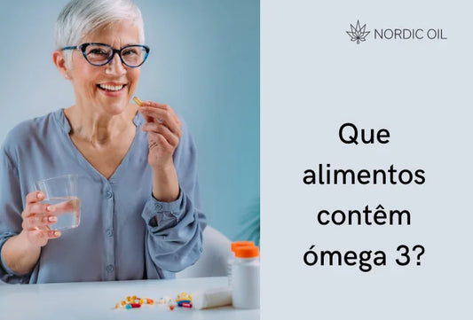 Que alimentos contêm ómega 3?