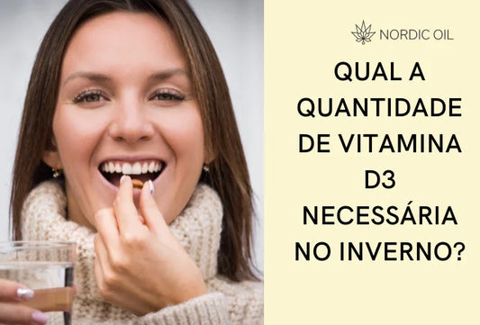 Qual a quantidade de vitamina D3 necessária no inverno?