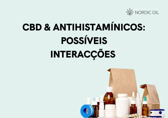 CBD e Antihistamínicos possíveis interacções 