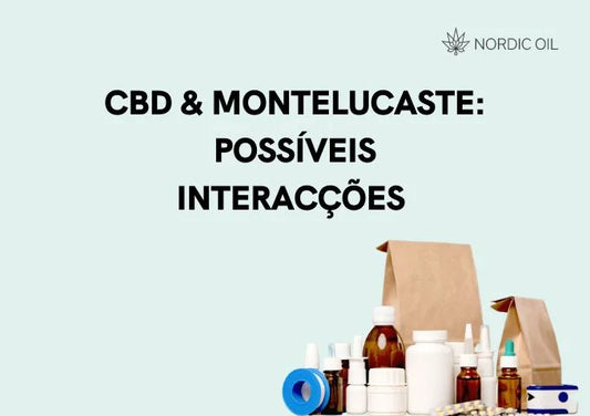 CBD e Montelucaste possíveis interacções 