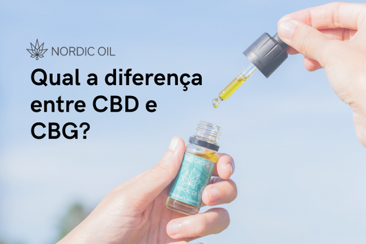 Qual a diferença entre CBD e CBG?