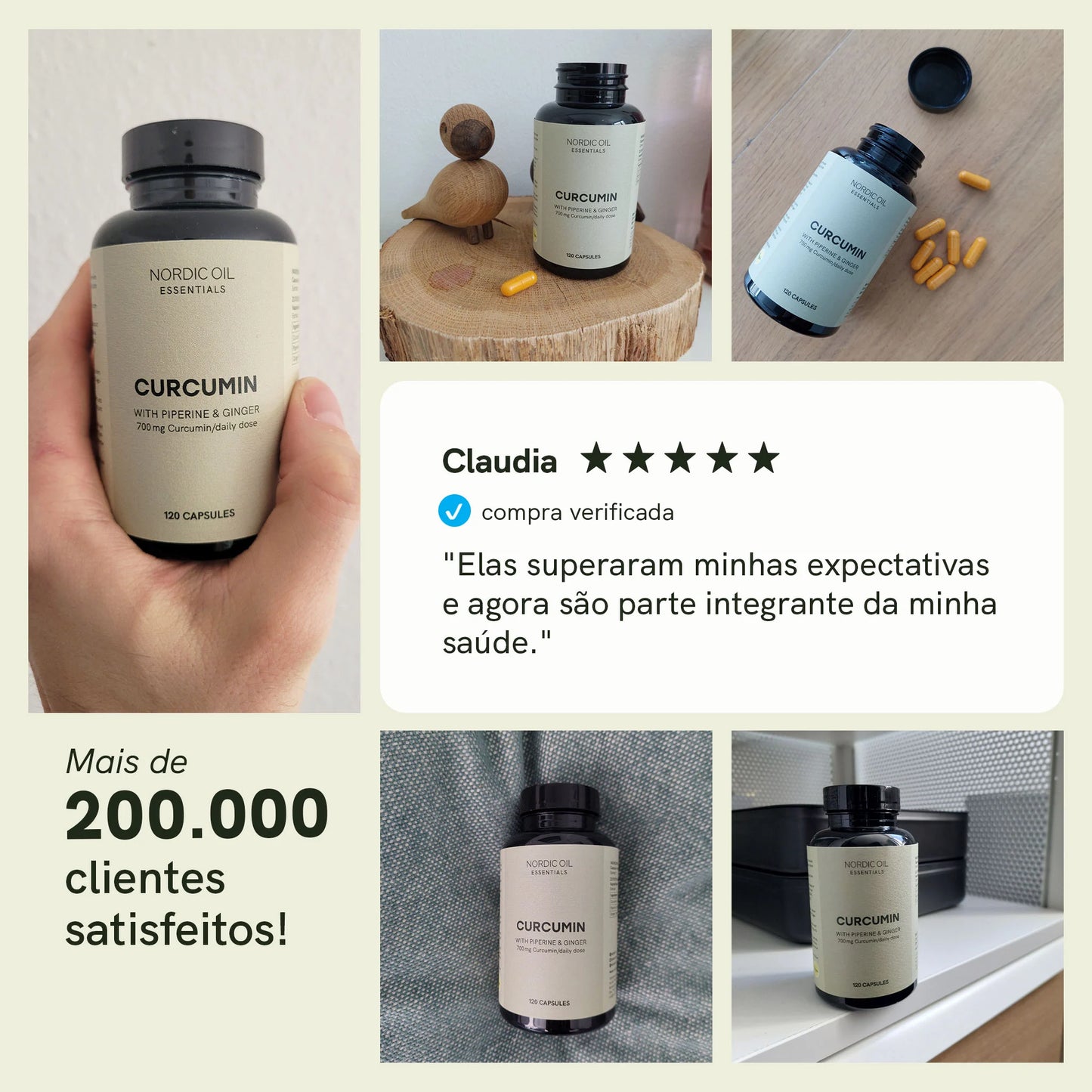 Cápsulas de Curcumina