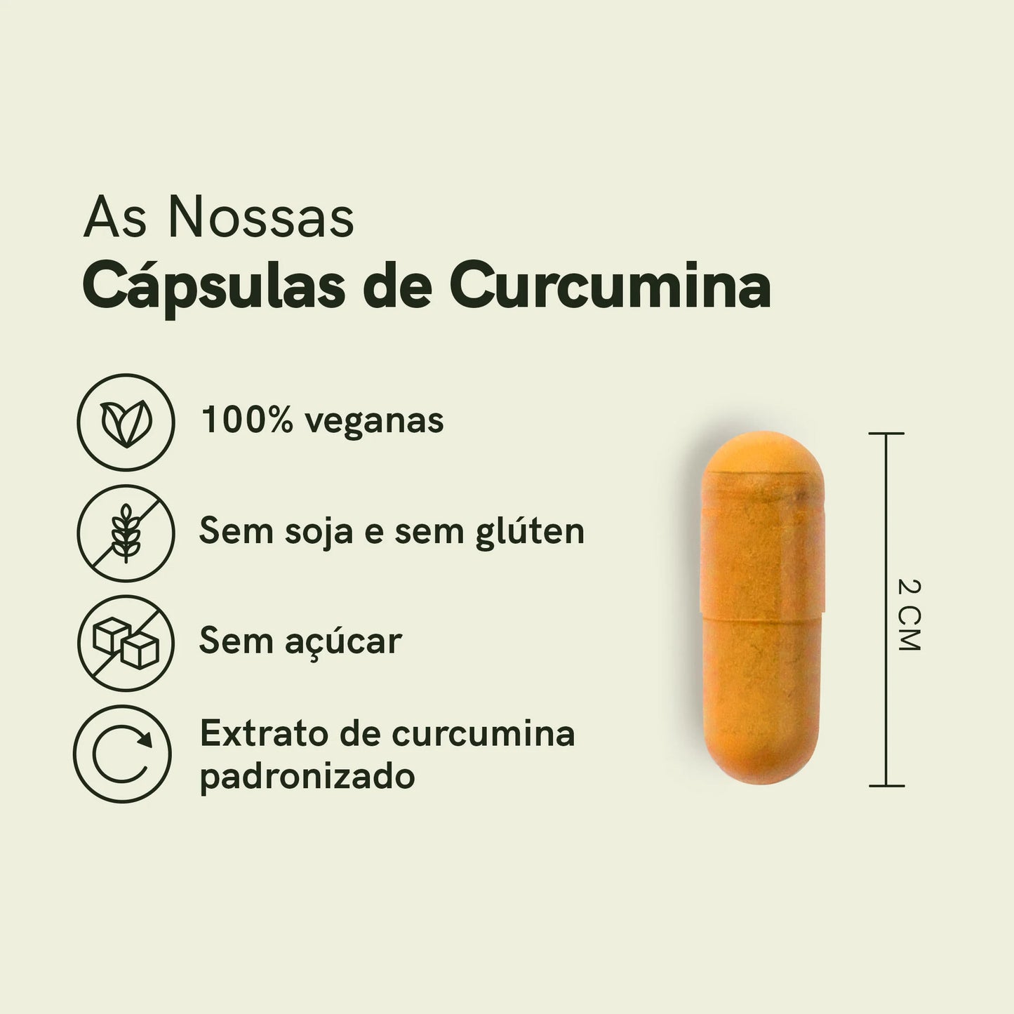 Cápsulas de Curcumina
