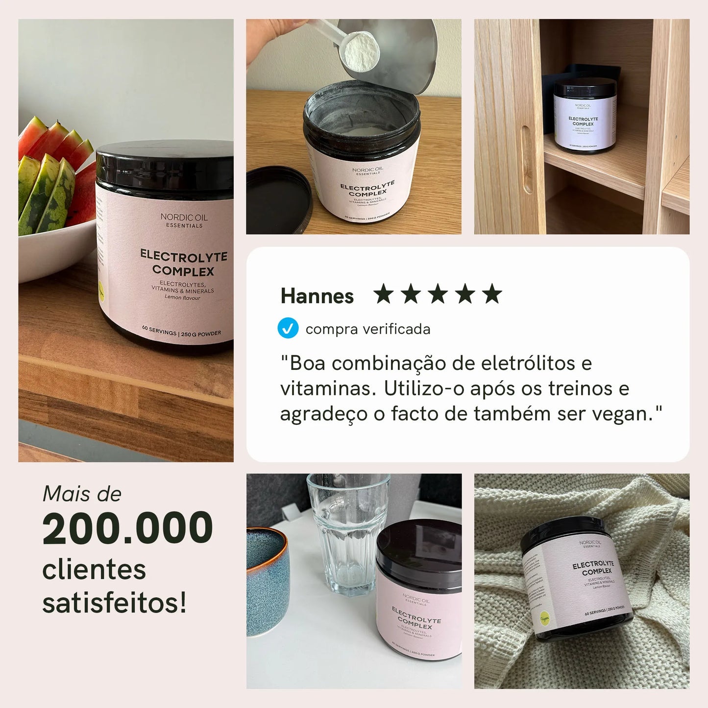 Eletrólitos em pó