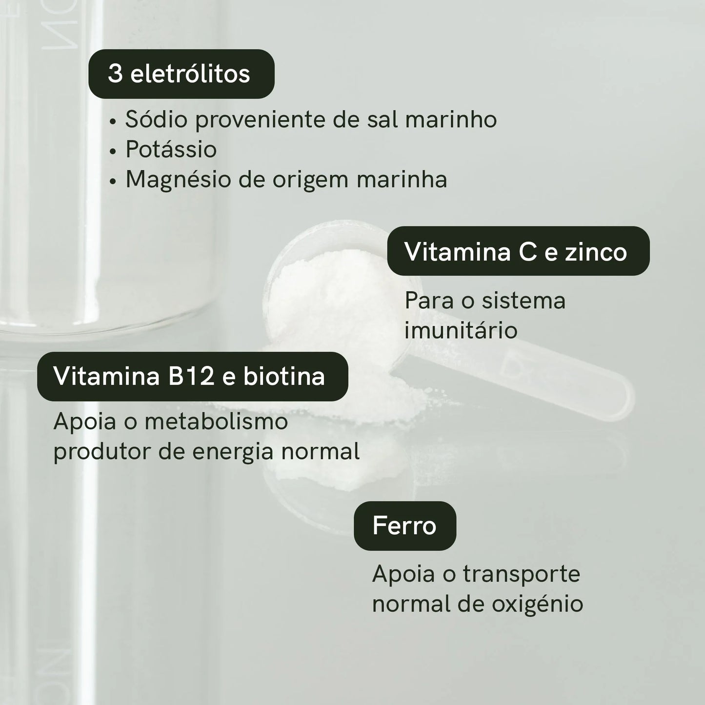 Eletrólitos em pó