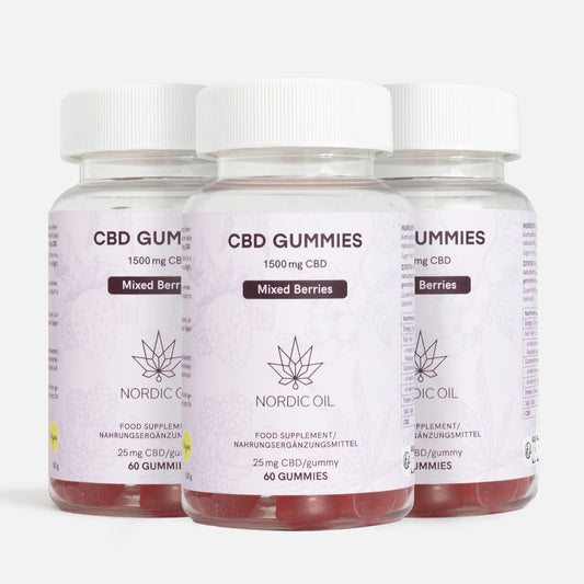 3POR2 CBD Gummies (1500mg) Frutos silvestres