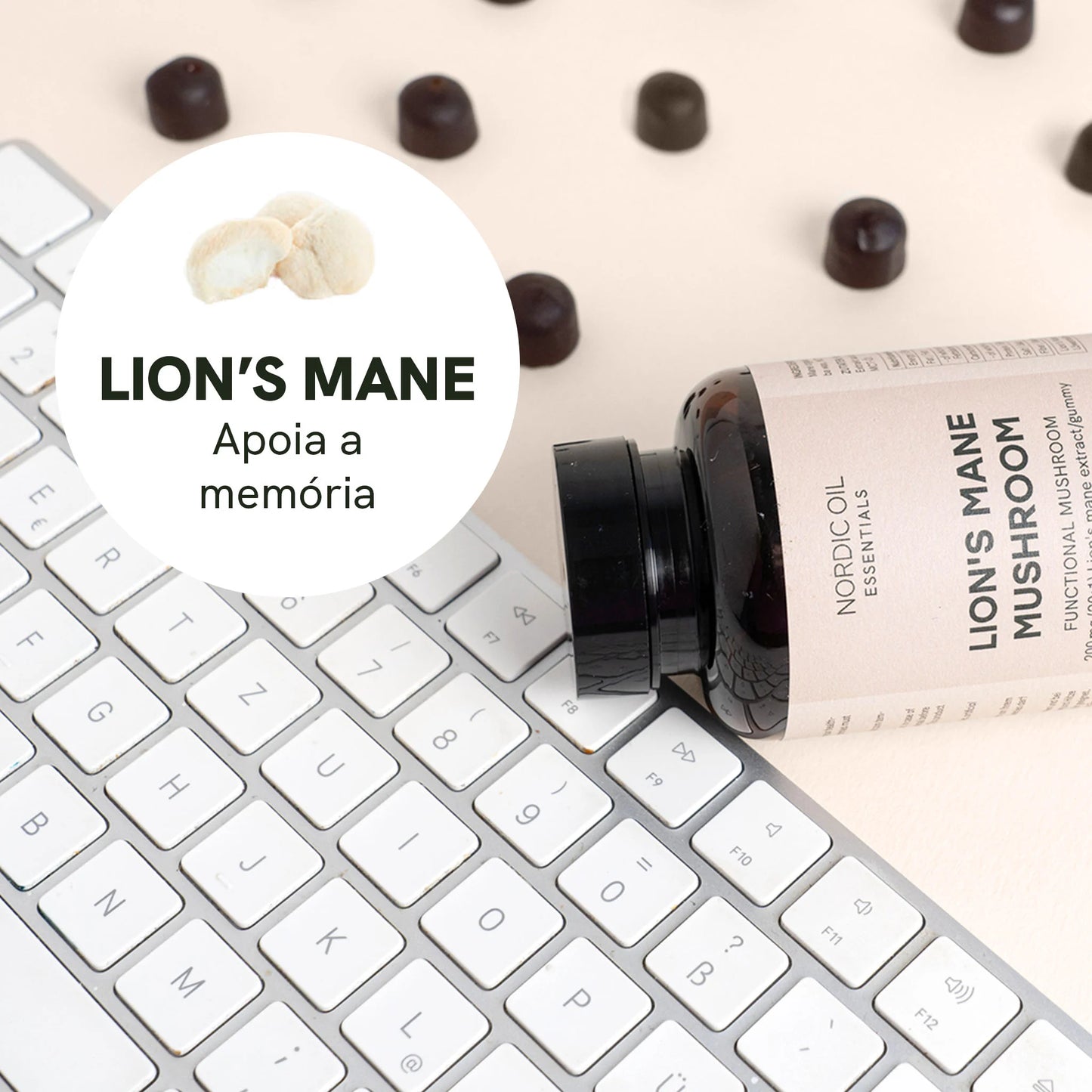 Gummies de Cogumelo Lion's mane