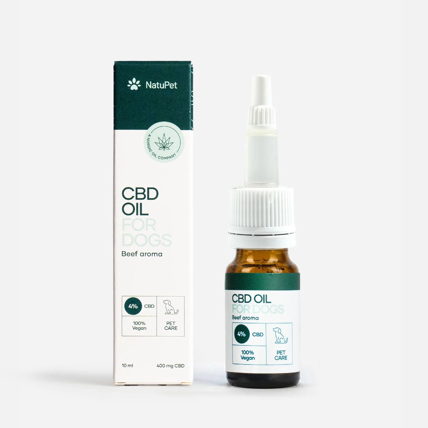 3POR2 Óleo de CBD para Cachorros - Carne (4%)