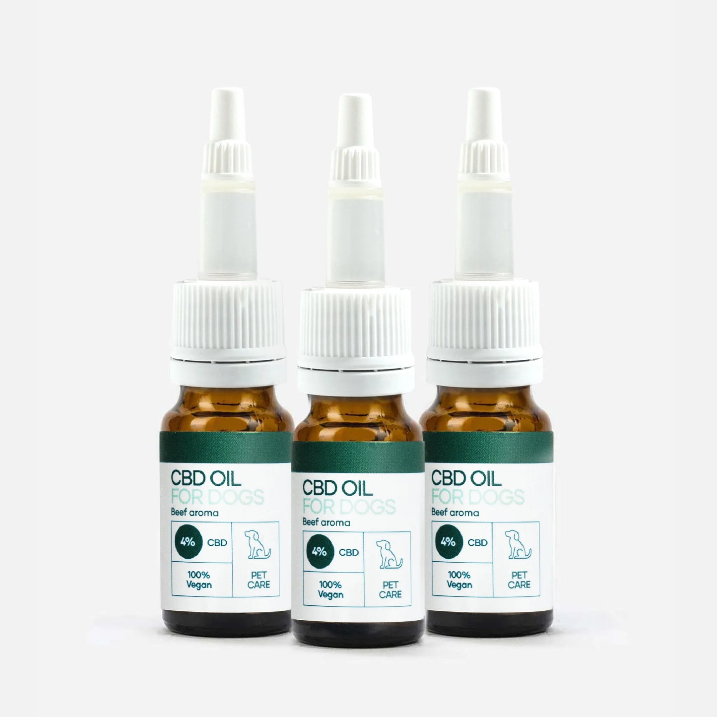 3POR2 Óleo de CBD para Cachorros - Carne (4%)