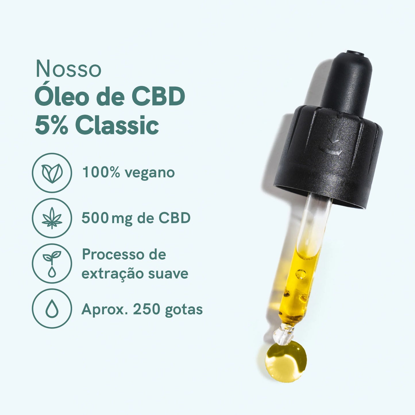 Óleo de CBD (5%) Classic