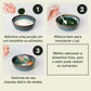Pó de Spirulina e Chlorella
