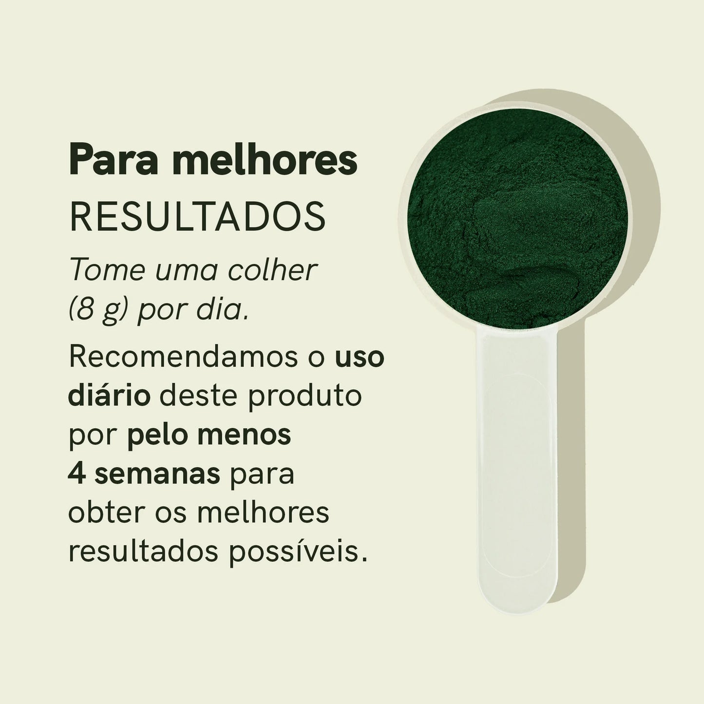 Pó de Spirulina e Chlorella