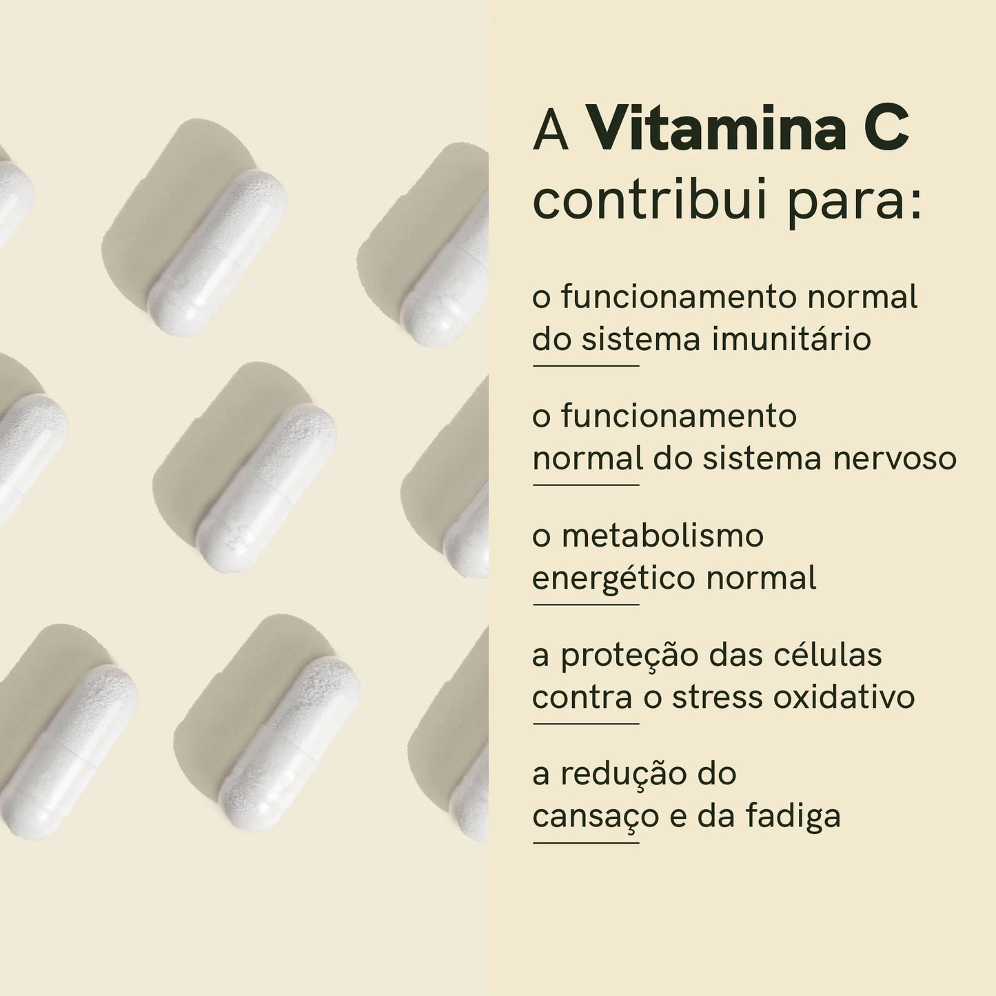 Cápsulas de Vitamina C