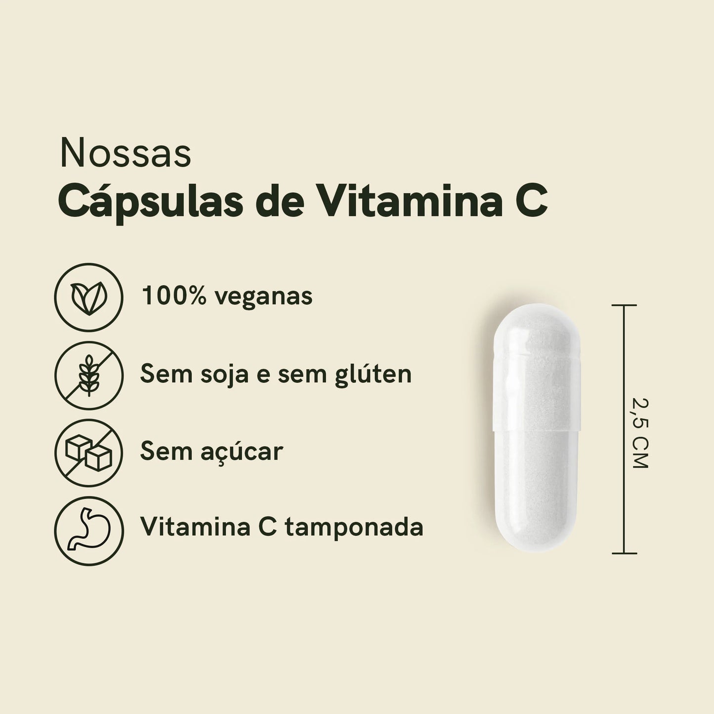 Cápsulas de Vitamina C