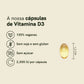 Vitamina D3 Cápsulas
