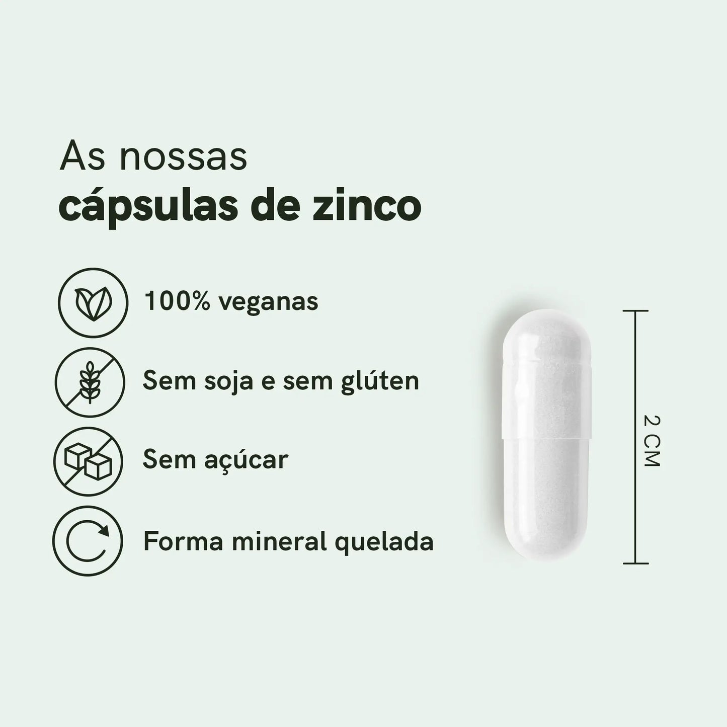 Cápsulas de Zinco